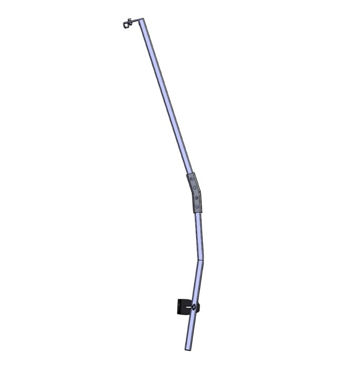 12x OZ147 Stainless Steel Gutter Ladder 147CM