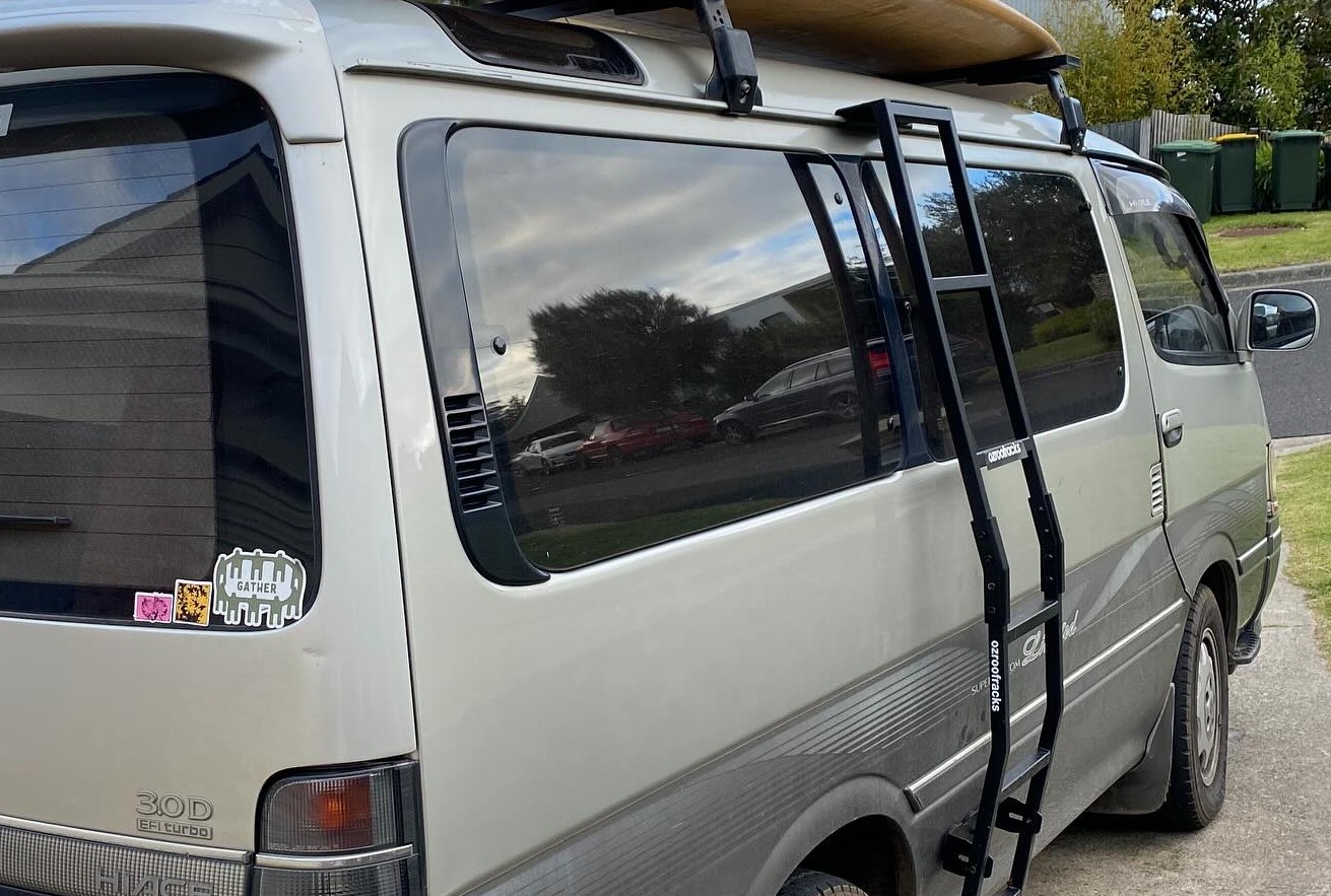 12x OZ147 Stainless Steel Gutter Ladder 147CM