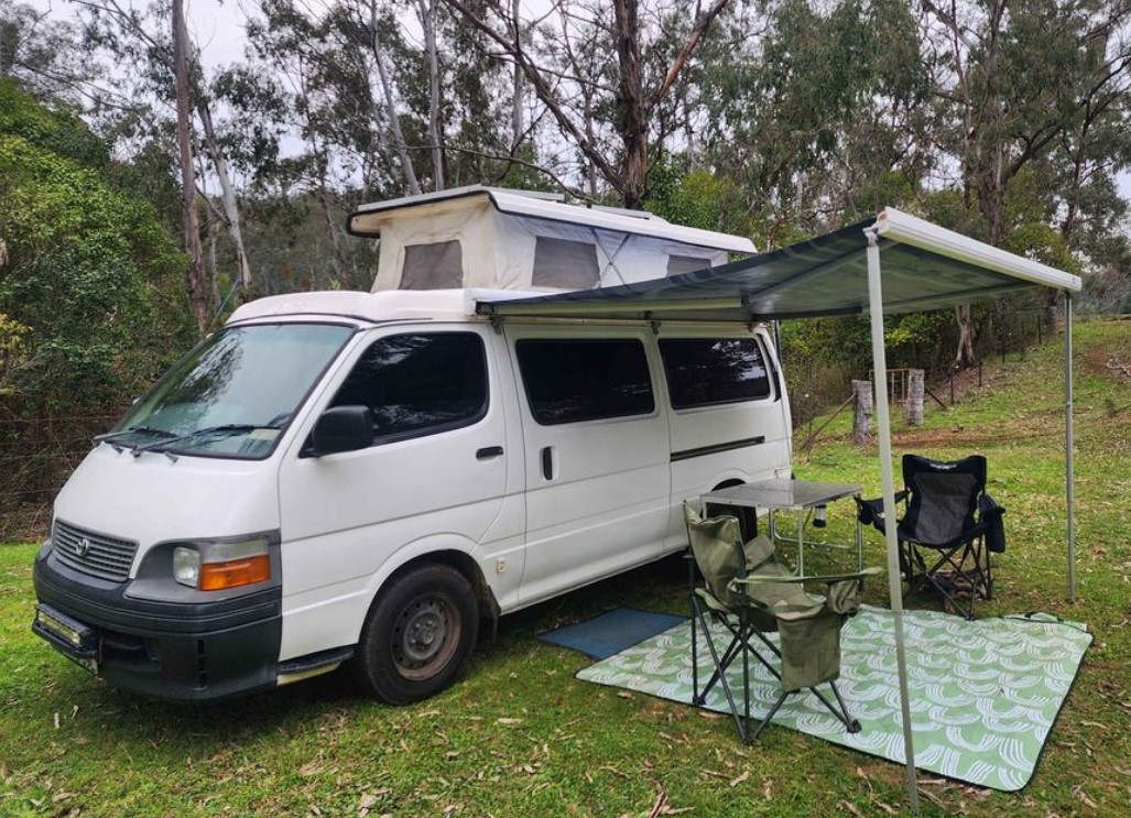2x OZ15 Awning Gutter Mount Stainless Steel Bracket