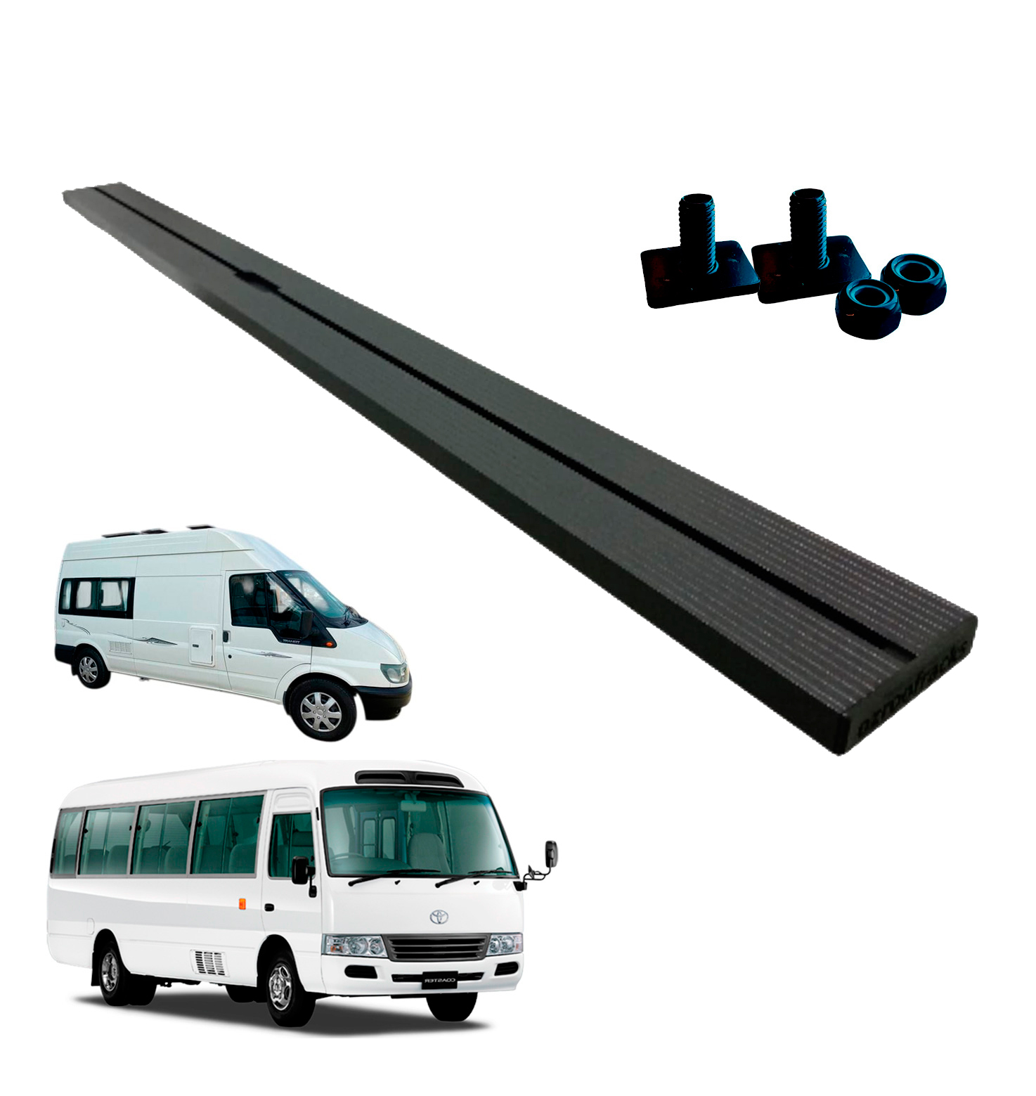 8x OZ180 Roof Cross Bar 1800mm