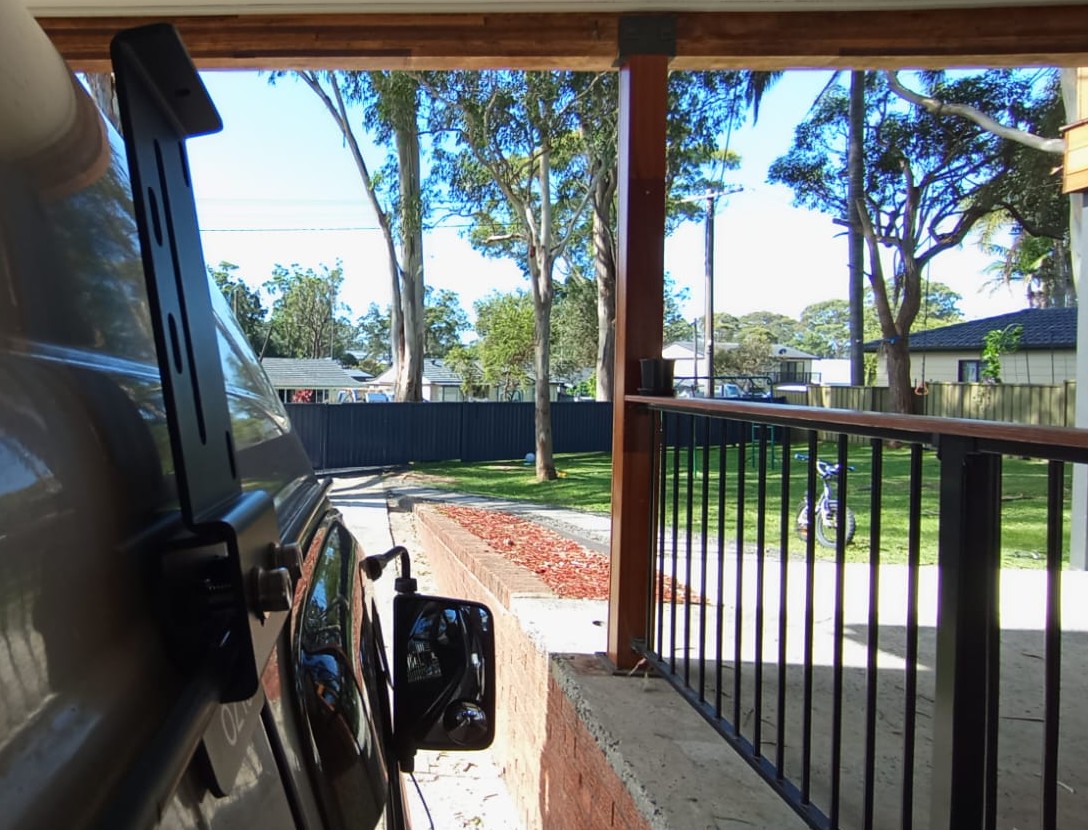 4x OZ19 Awning Gutter Mount Bracket