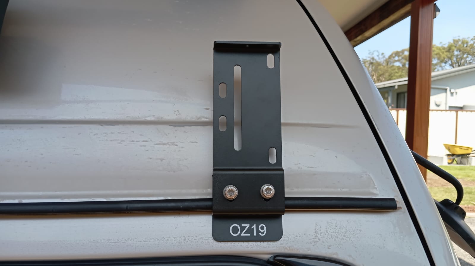 4x OZ19 Awning Gutter Mount Bracket