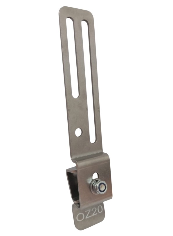 12x OZ20 Awning Gutter Mount Stainless Steel Bracket