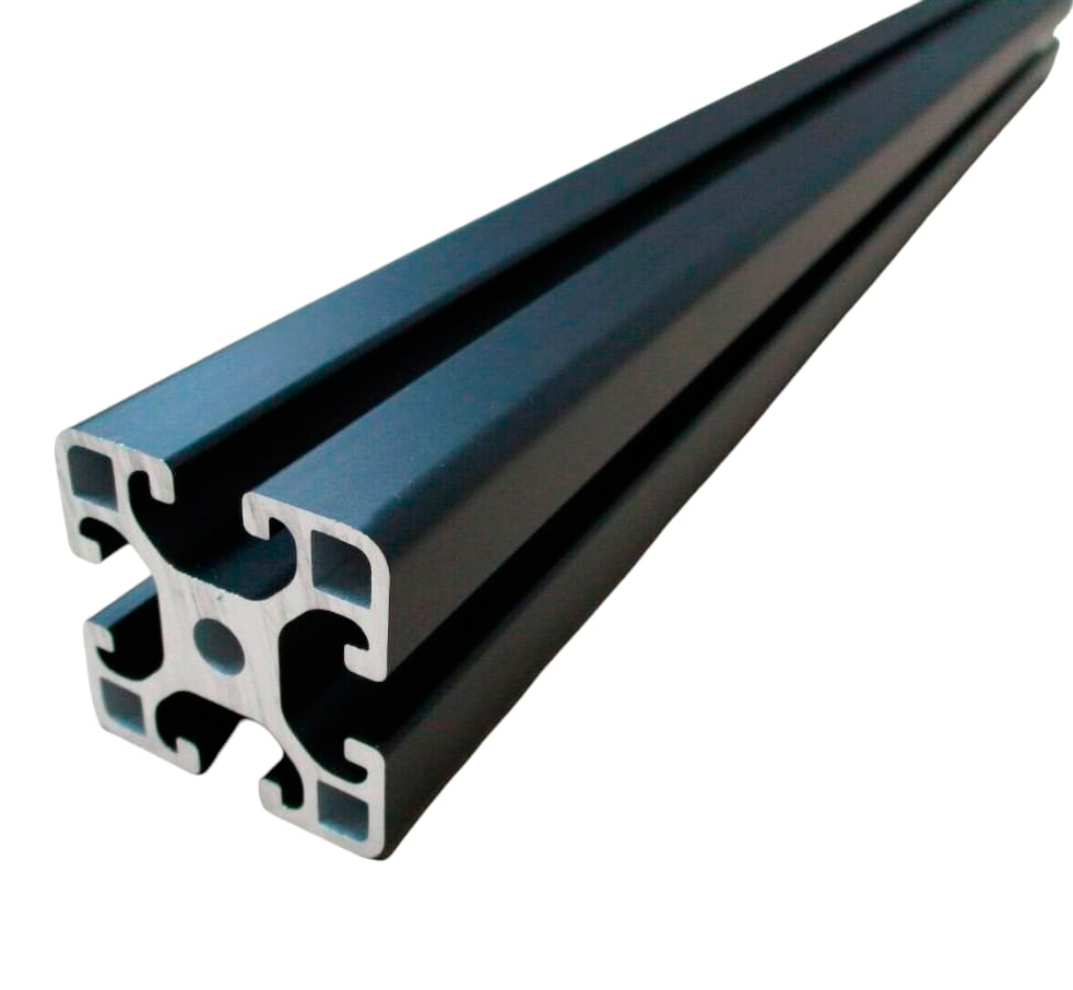 10x OZ4040 Black Anodized 6063-T5 Aluminium Extrusion T-Slot Profile