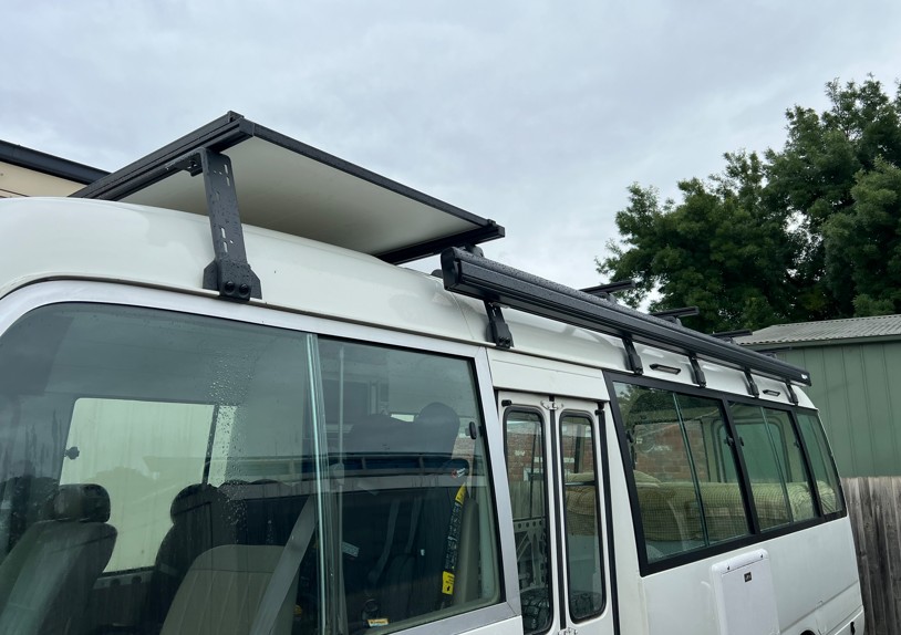 8x OZ4040 Black Anodized 6063-T5 Aluminium Extrusion T-Slot Profile