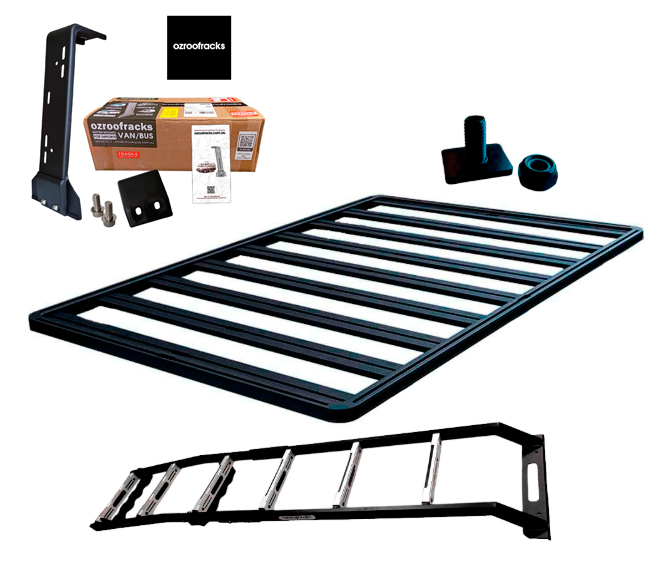 10x Tradesman Roof Platform + Ladder + 8x Brackets