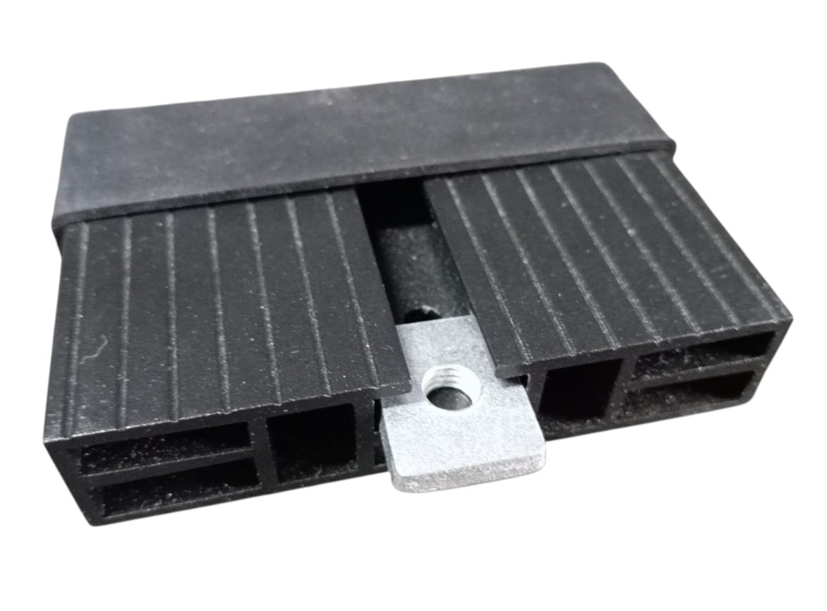 1x OzNut M8 Channel Nut Mild Steel Zinc Plated 4mm thickness