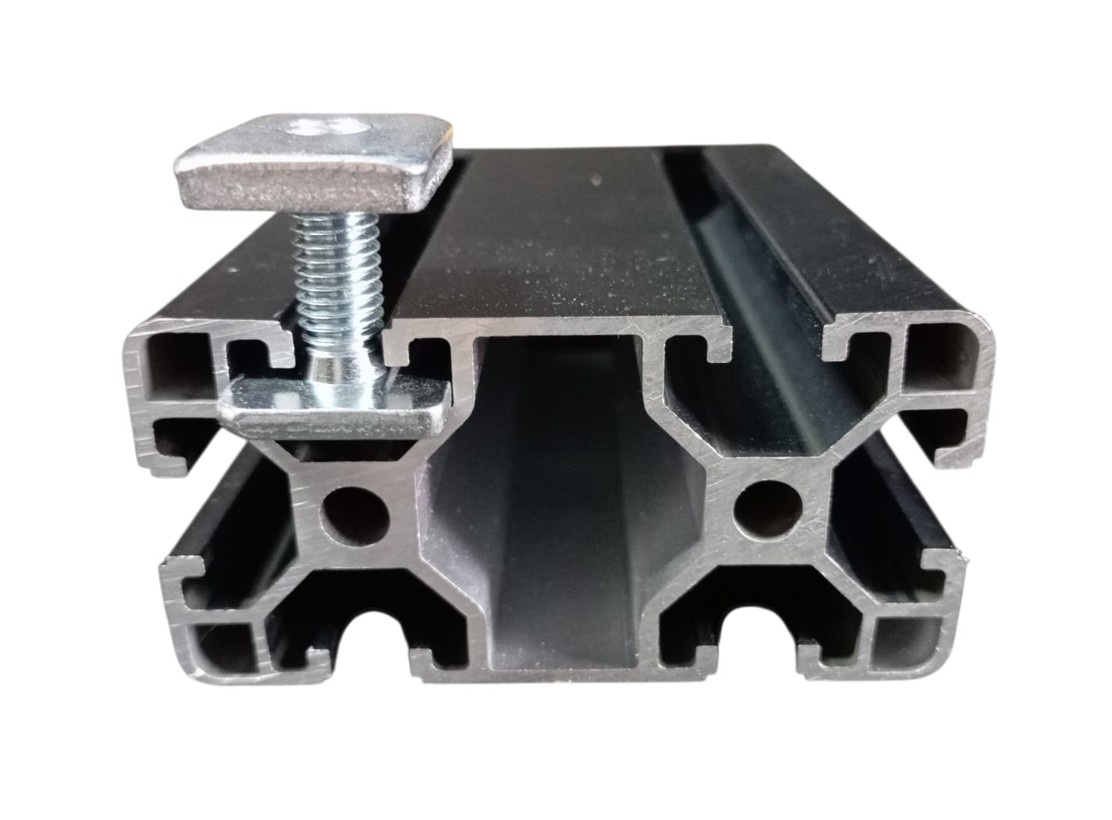 1x OzNut M8 Channel Nut Mild Steel Zinc Plated 4mm thickness